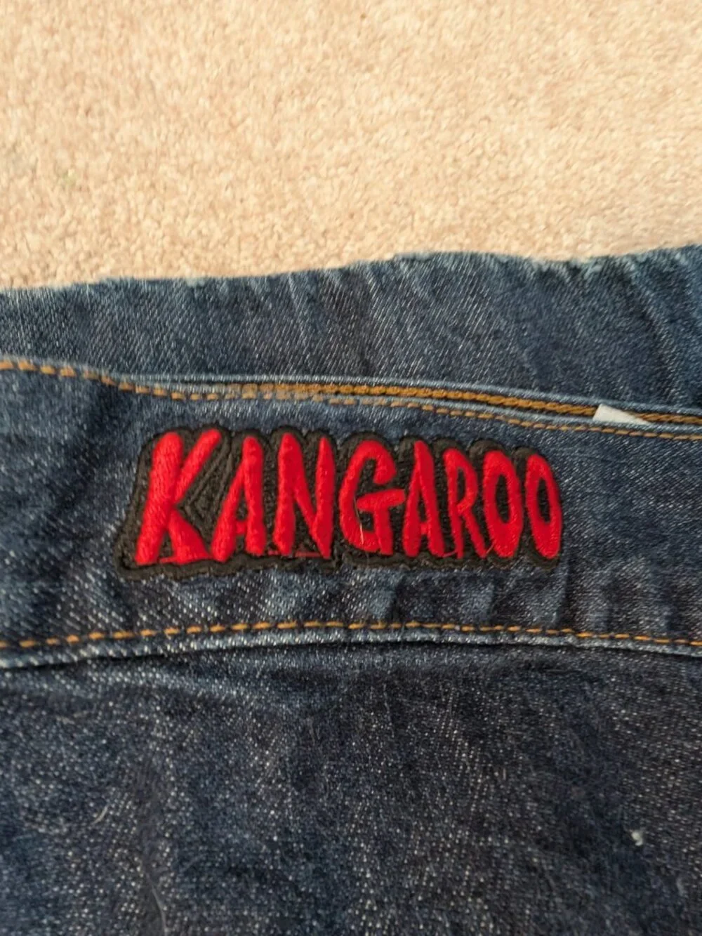 VINTAGE JNCO Kangaroo Endangered Species 1999 jeans